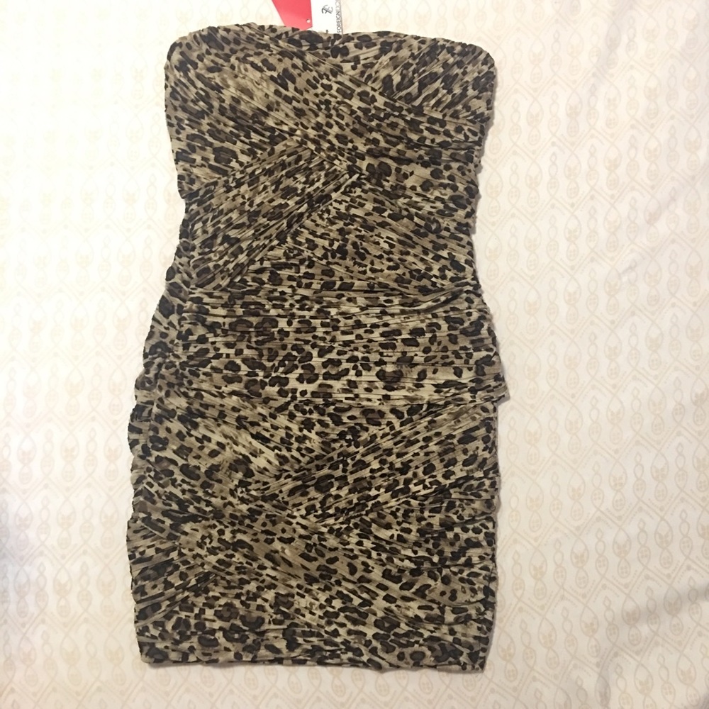Foreign Exchange - Leopard Mini Dress